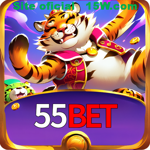 Imagem promocional da 55Bet mostrando a plataforma e suas vantagens